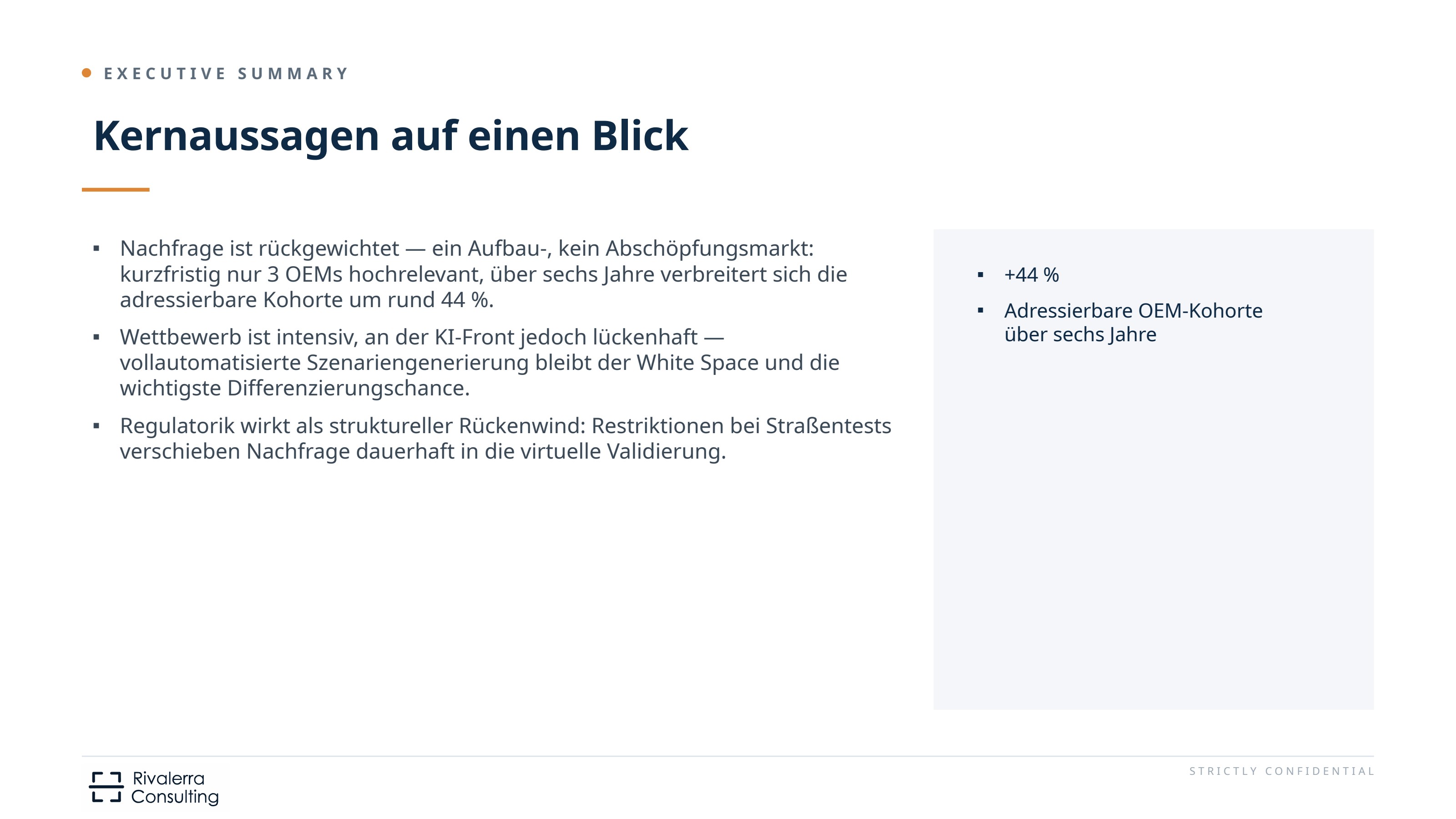 Kernaussagen auf einen Blick